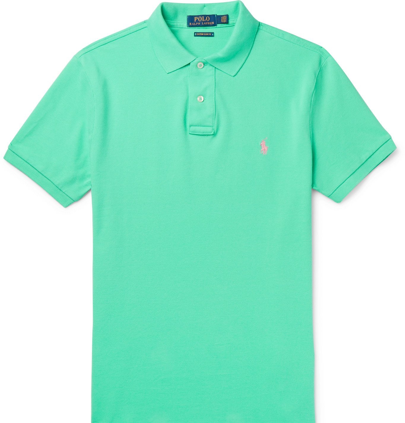 Polo Ralph Lauren - Slim-Fit Logo-Embroidered Cotton-Piqué Polo Shirt ...