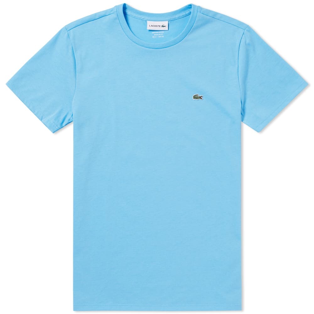Lacoste Classic Fit Tee Blue Lacoste
