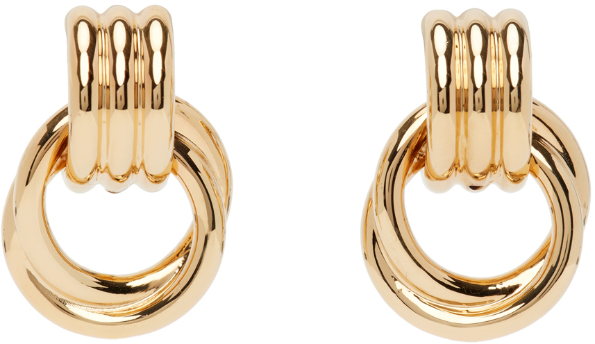 JW Anderson Gold Multi-Link Earrings JW Anderson