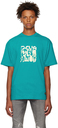 DEVÁ STATES Green Printed T-Shirt