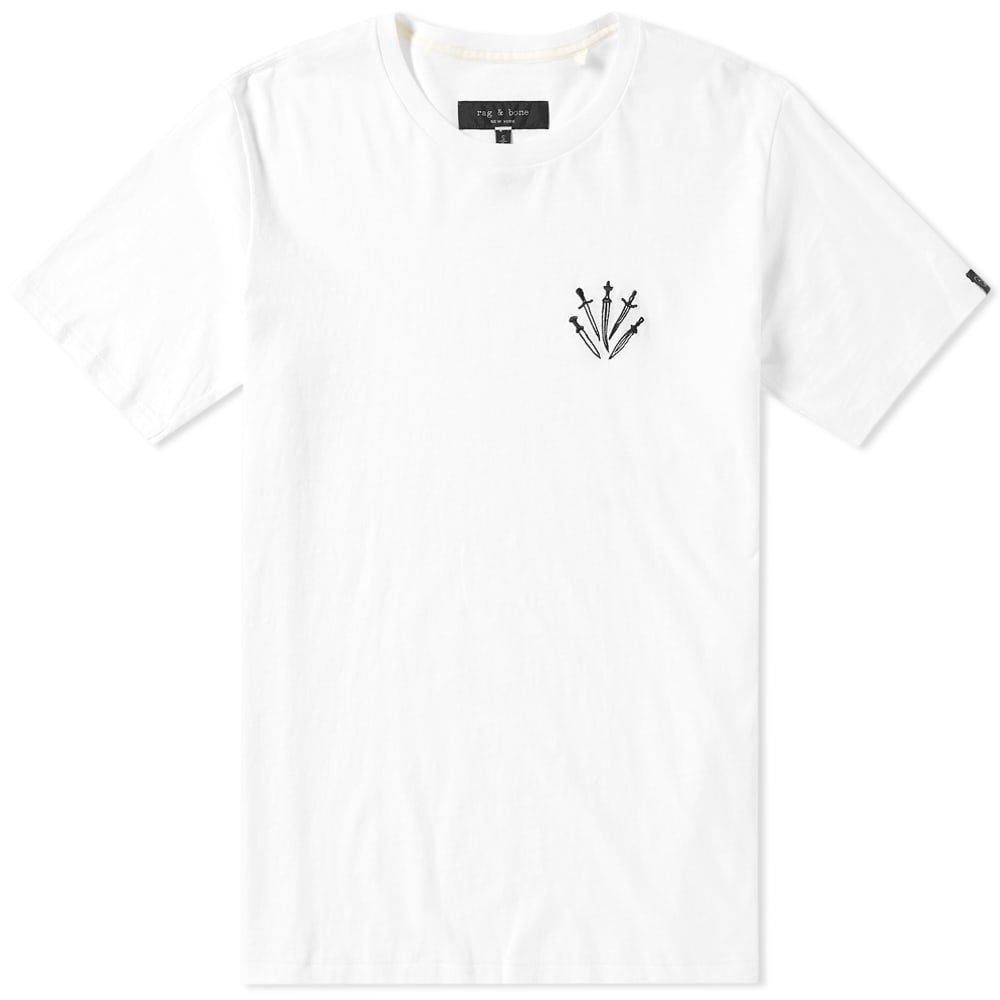 Rag \u0026 Bone Dagger Embroidery Tee Rag 