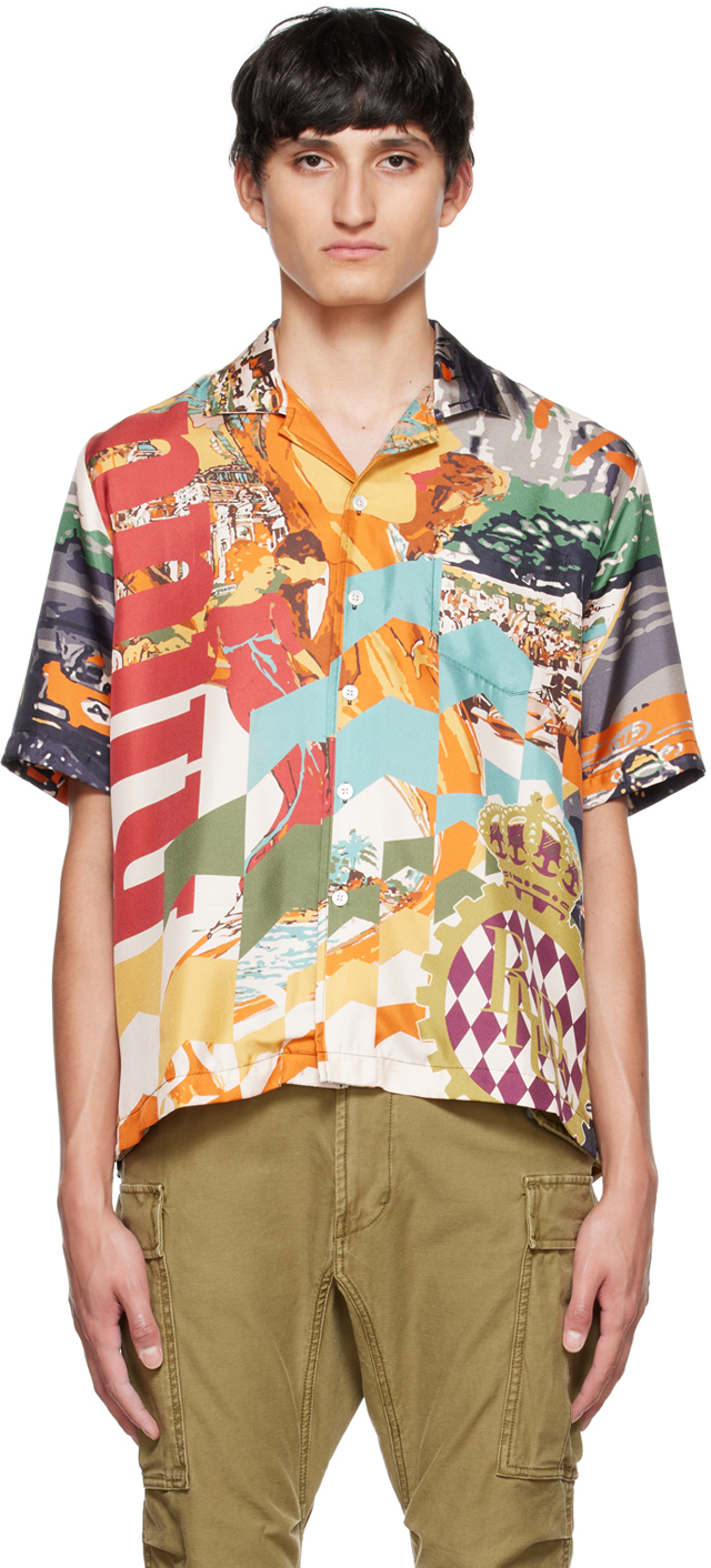 Rhude Multicolor Racing Shirt Rhude