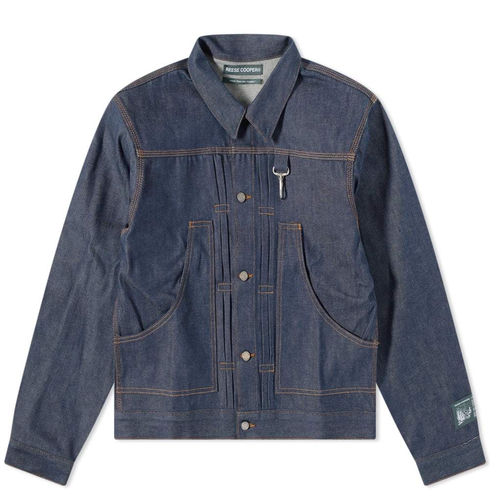 Reese Cooper Raw Denim Chore Jacket Reese Cooper