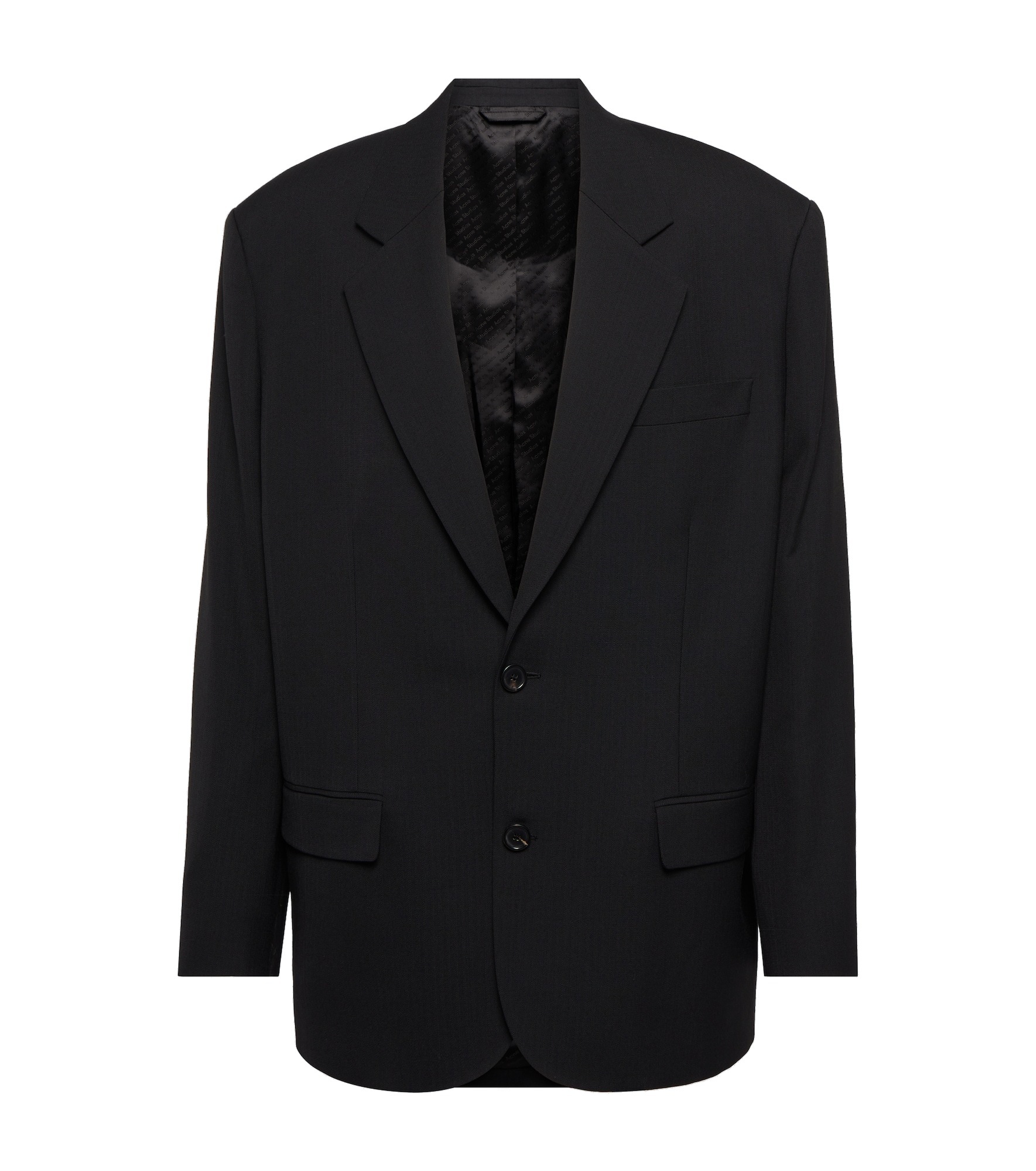 Acne Studios - Single-breasted wool-blend blazer Acne Studios