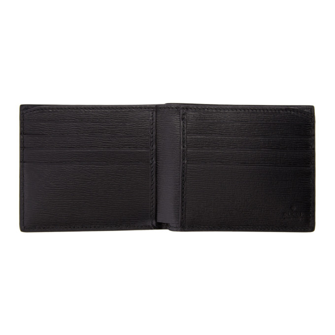 gucci black snake wallet