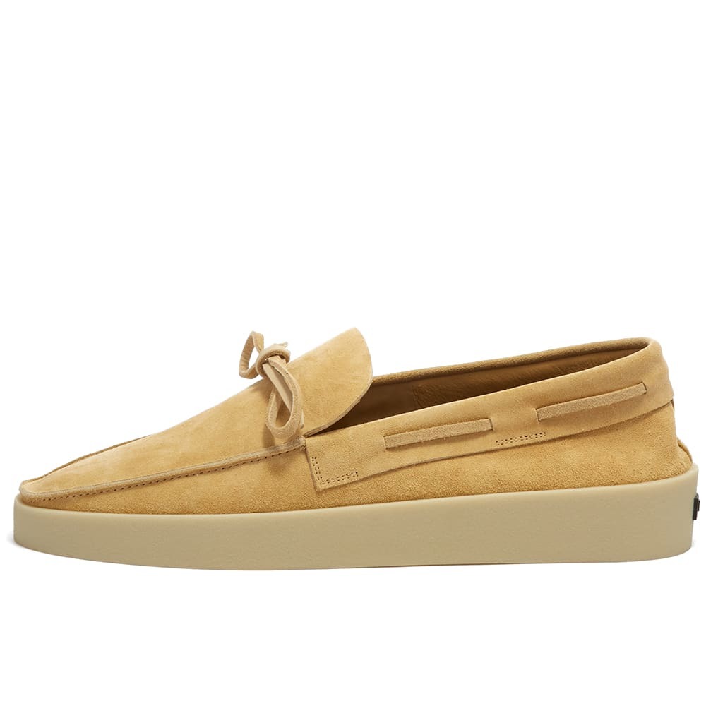 fear of god x zegna suede driving loafer