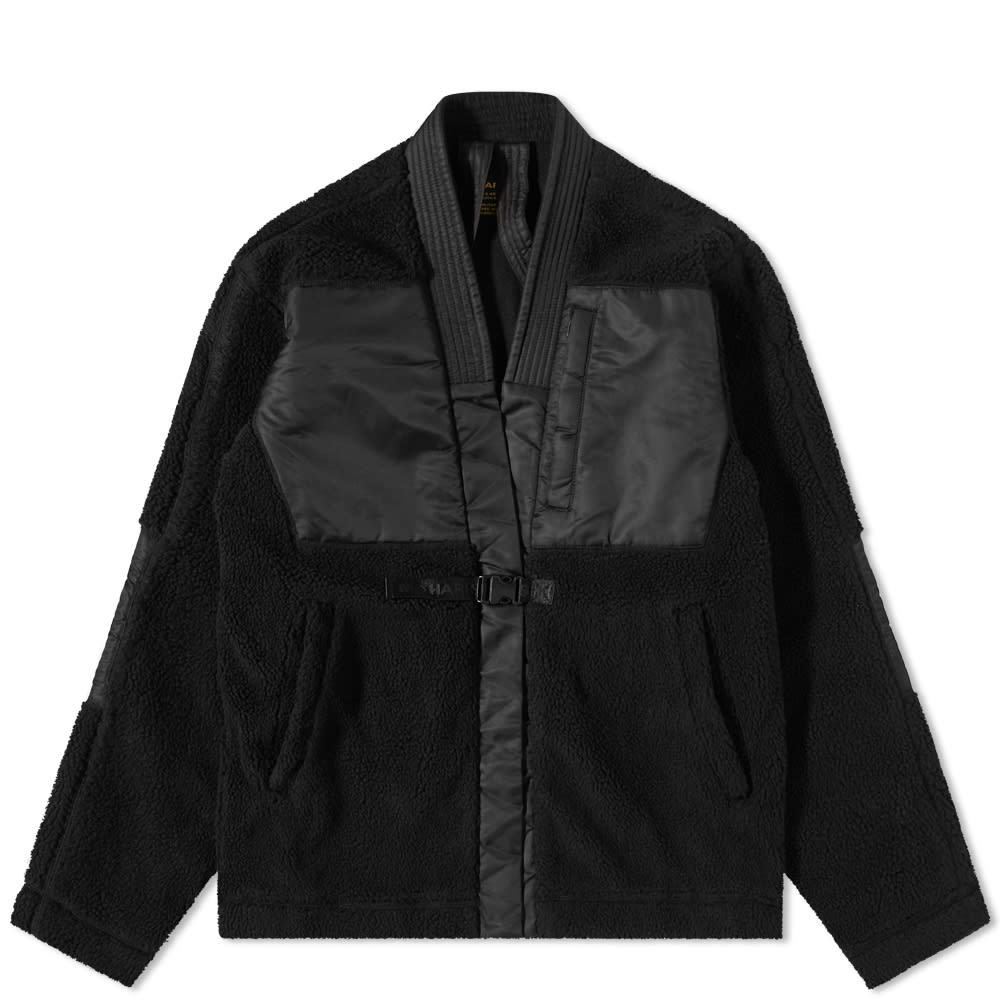 Vooruitgang Groot universum Onregelmatigheden Maharishi Recycled Sherpa Fleece Kimono Jacket Maharishi