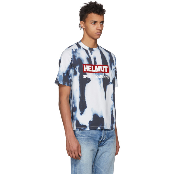 Helmut Lang Blue Shayne Tour T-Shirt 