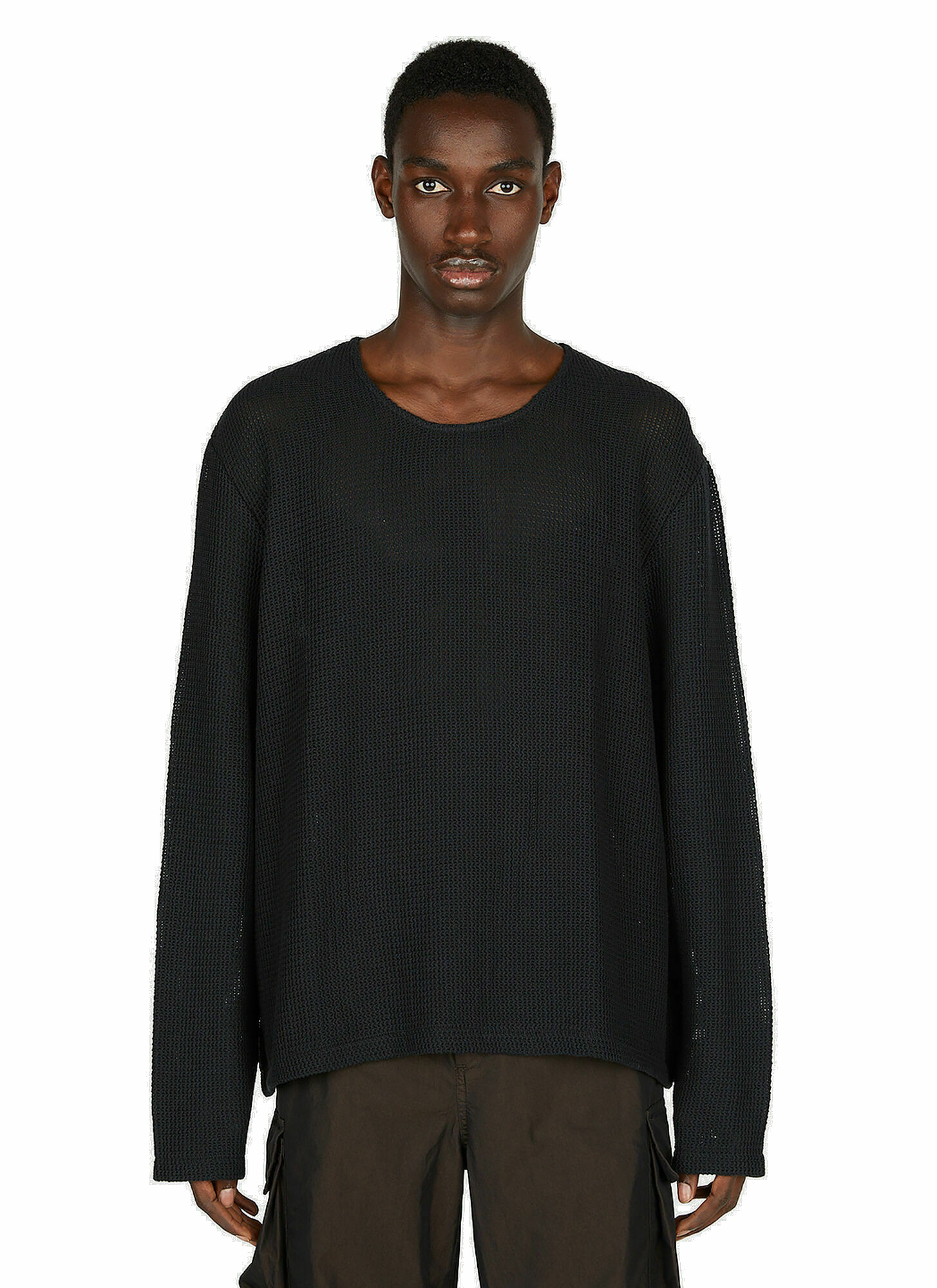 Our Legacy - Double Lock Sweater in Black Our Legacy