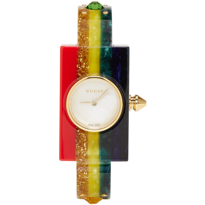 gucci rainbow watch