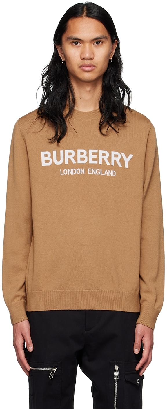 burberry brown sweater