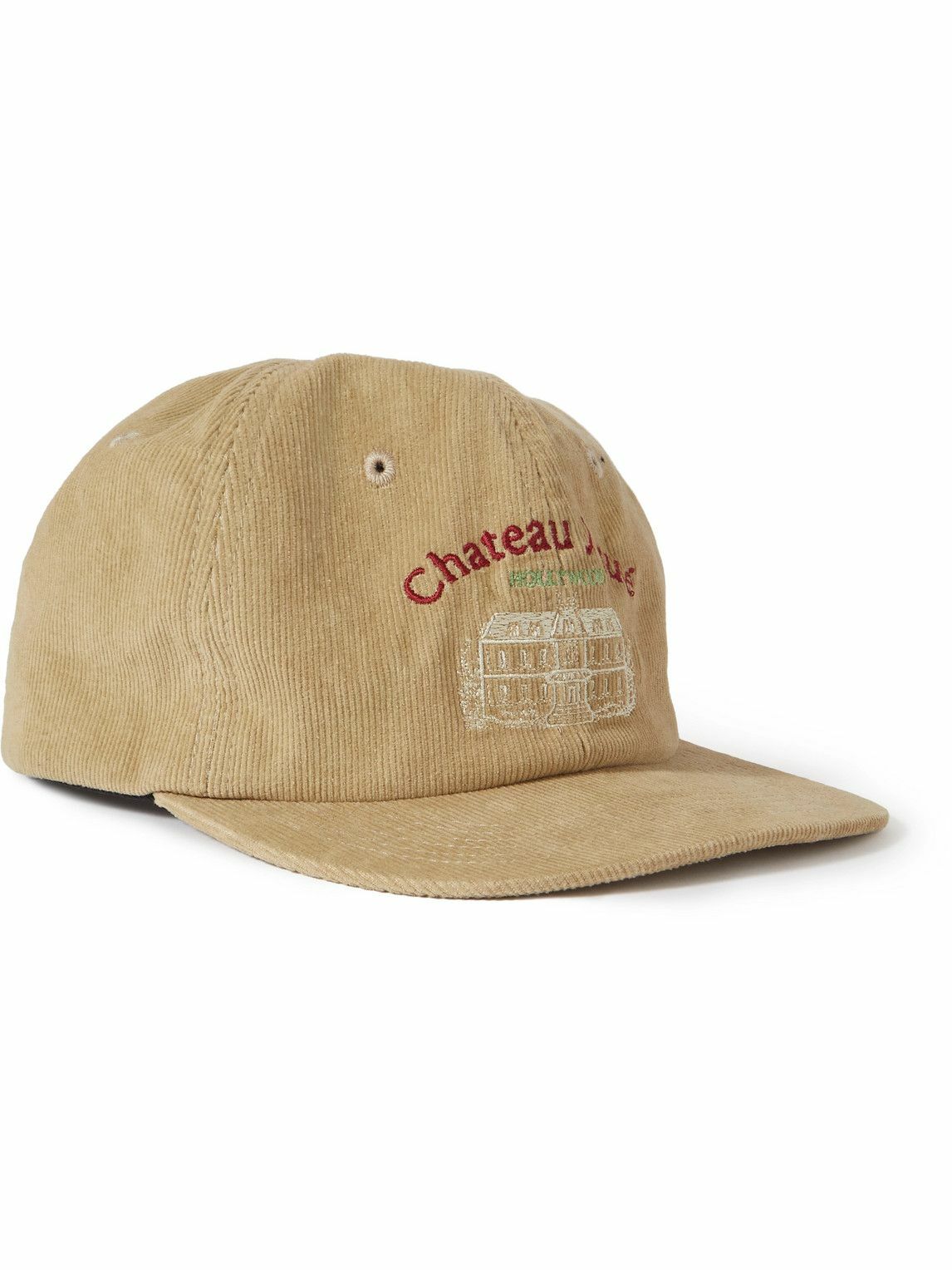 Gallery Dept. - Chateau Josué Embroidered Cotton-Corduroy Baseball Cap ...