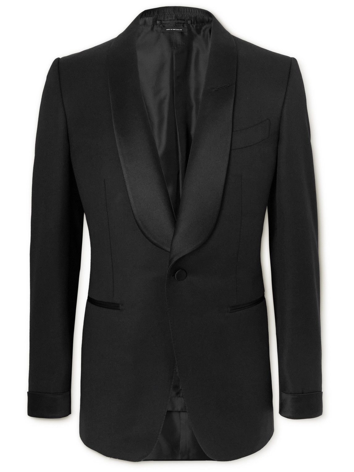 TOM FORD - O'Connor Slim-Fit Grain de Poudre Wool and Mohair-Blend ...