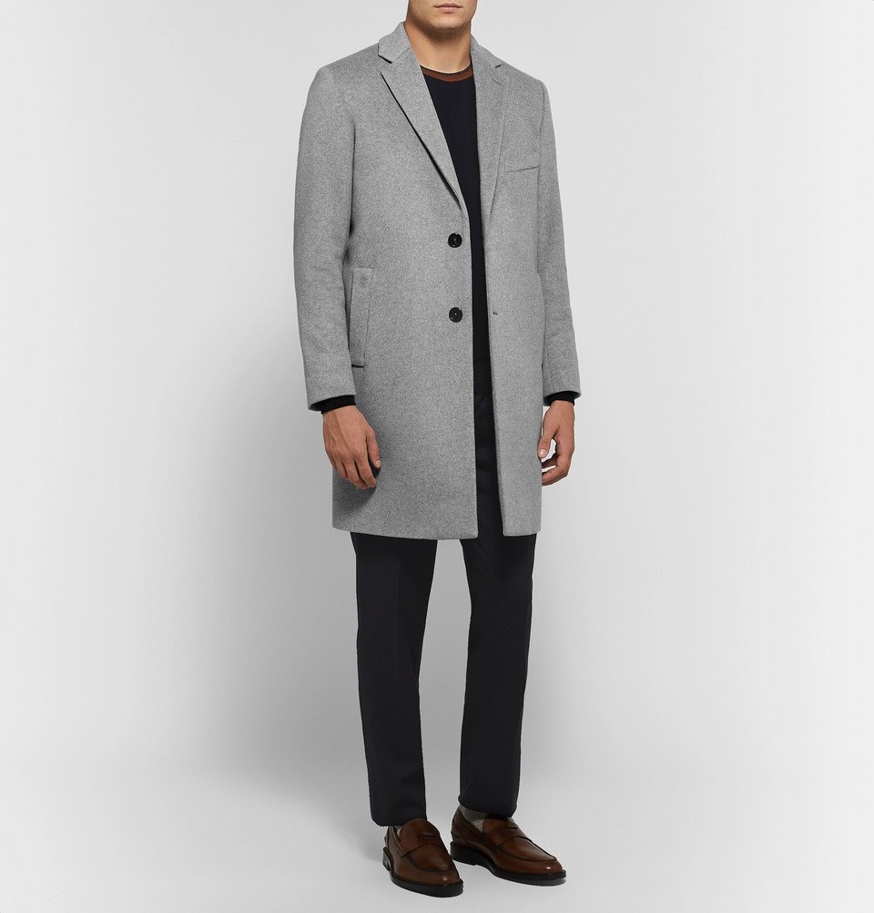 Altea - Cashmere Overcoat - Men - Gray Altea