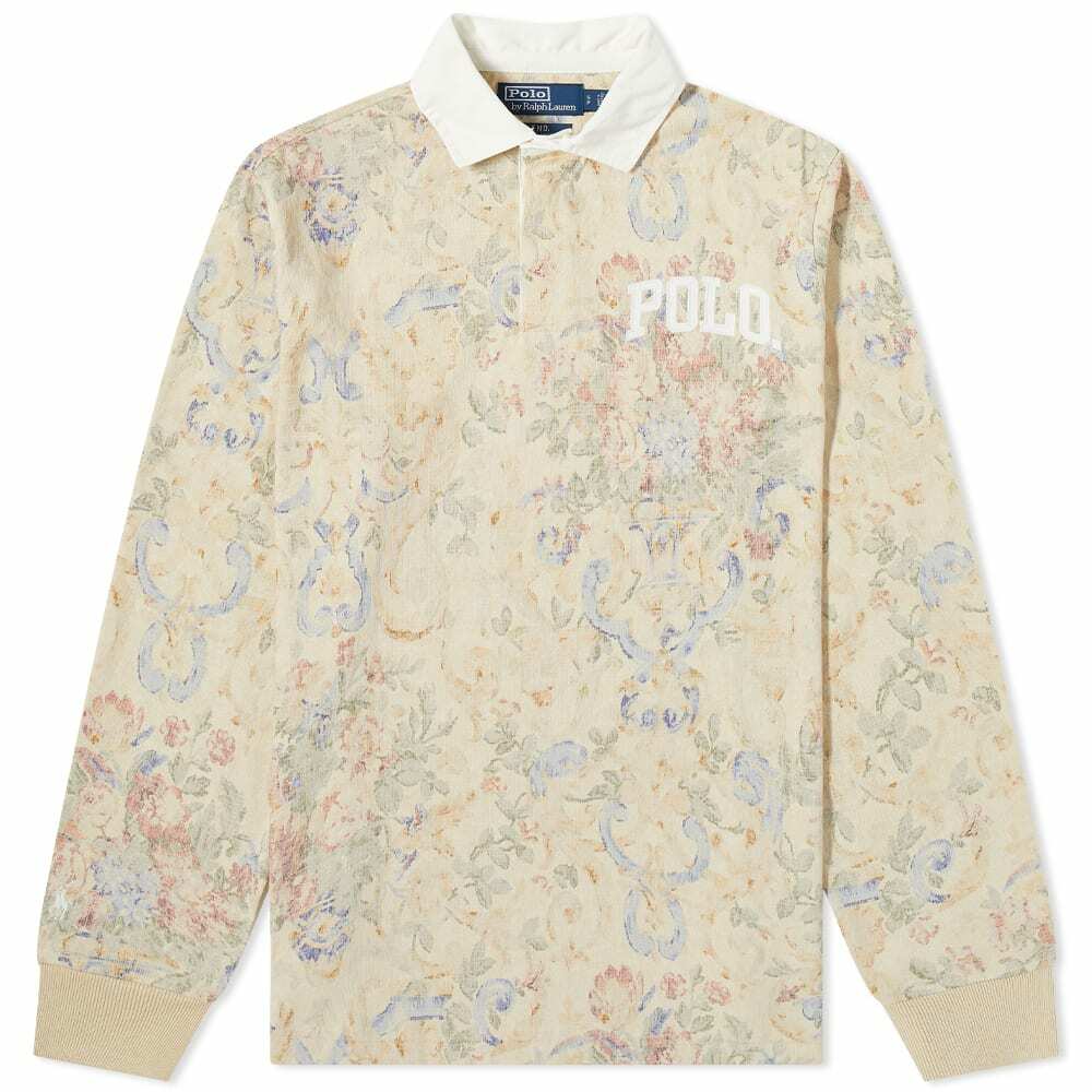 END. x Polo Ralph Lauren 'Baroque' Long Sleeve Rugby Shirt in Old Hall  Floral Polo Ralph Lauren