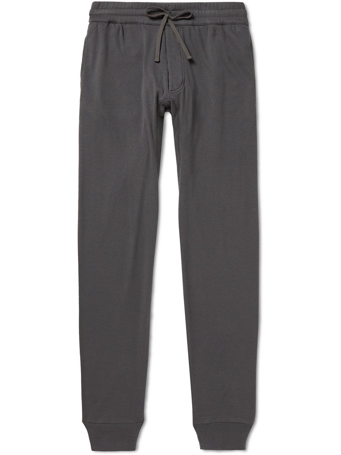 TOM FORD - Tapered Brushed Cotton and Modal-Blend Jersey Sweatpants ...