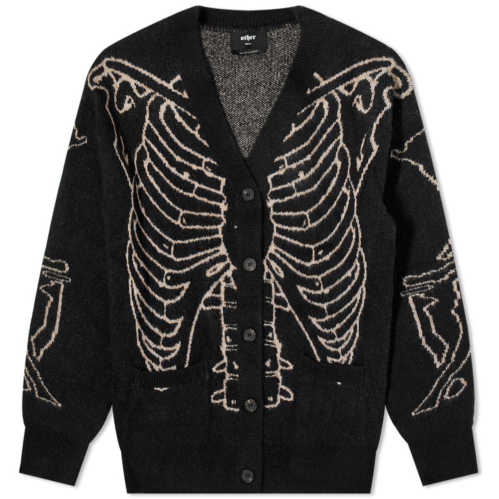 skeleton cardigan