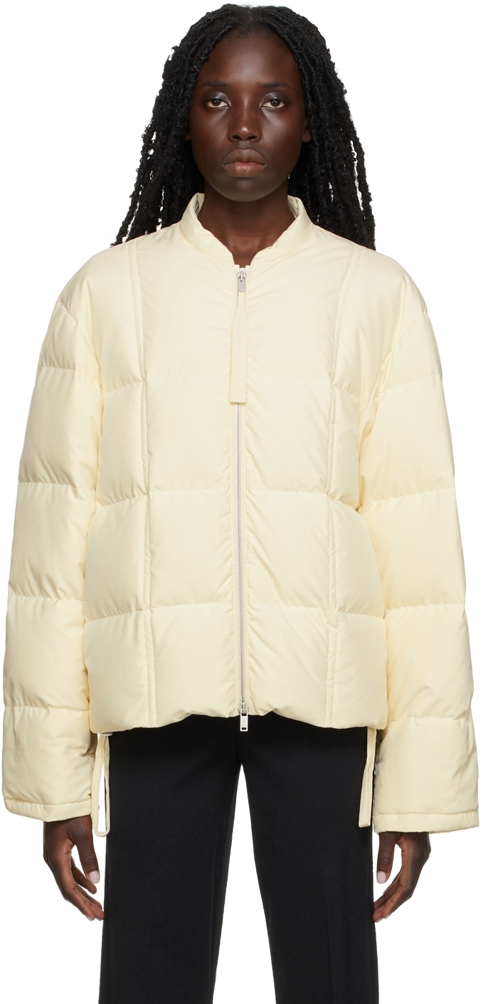 Jil Sander Yellow Down Jacket Jil Sander