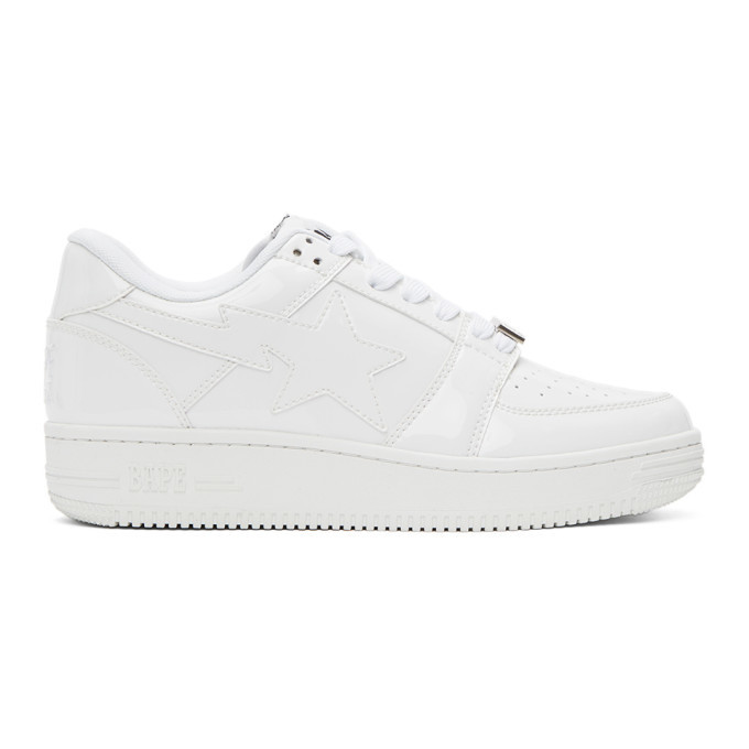 bape white sneakers