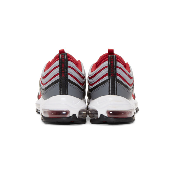red white grey air max 97