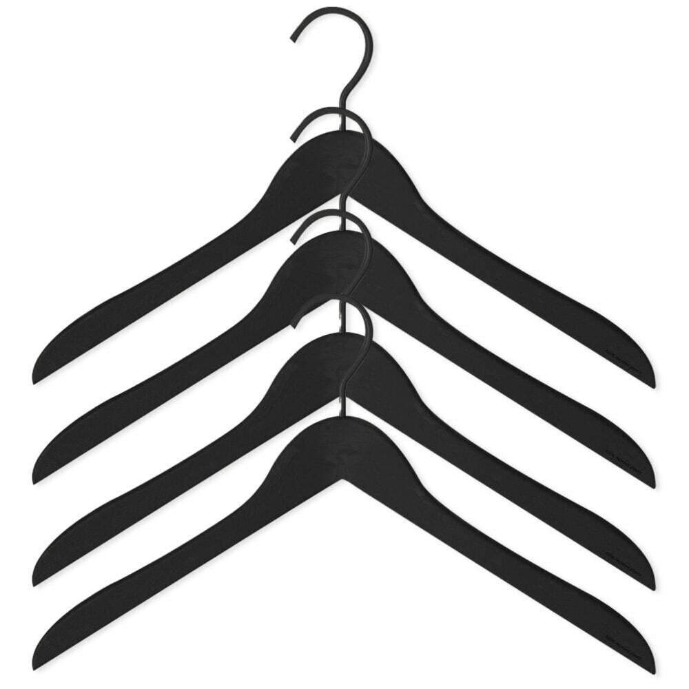 HAY Coat Hanger Set of 4 in Black HAY