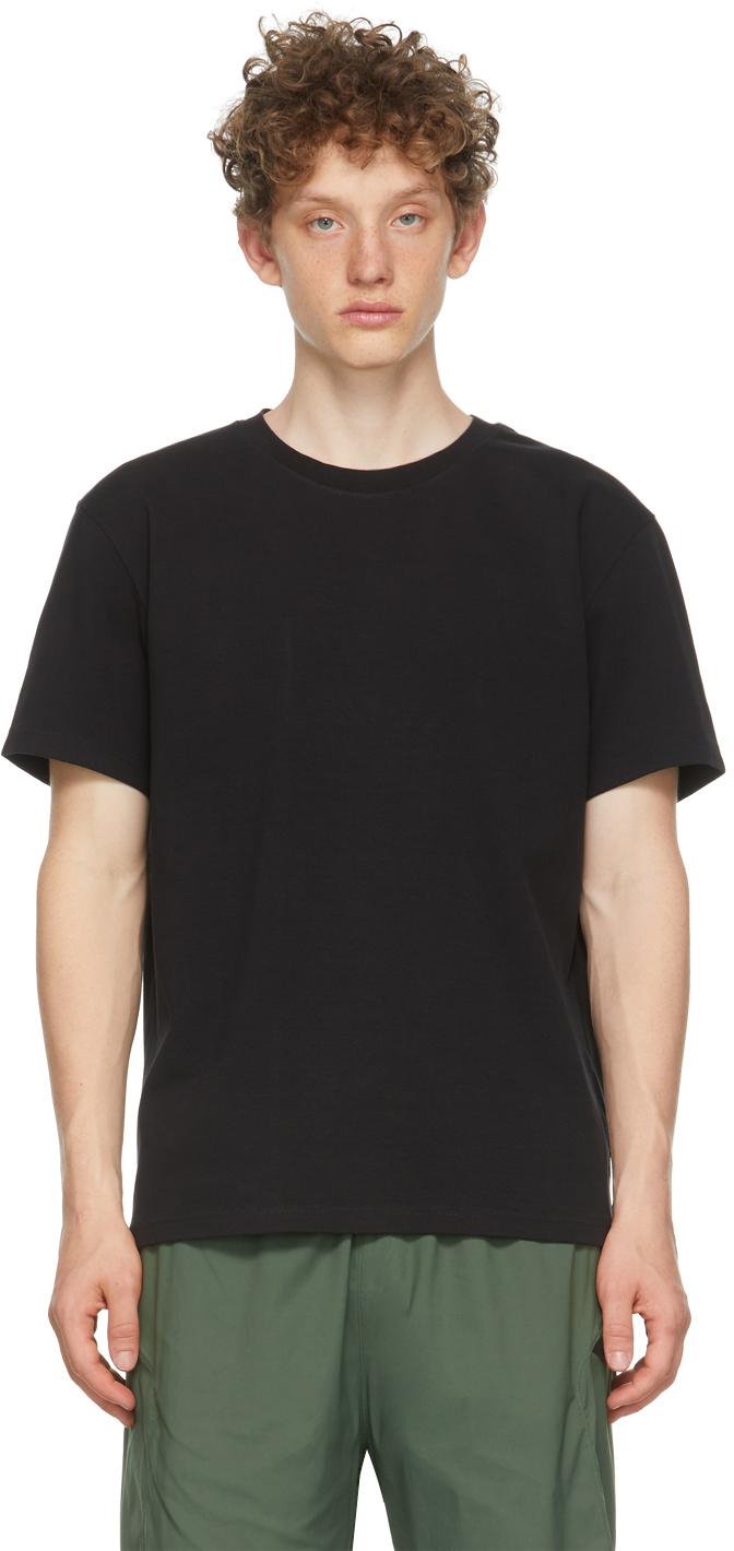 Affix Black Heavy Jersey Standardized Logo T-Shirt Affix