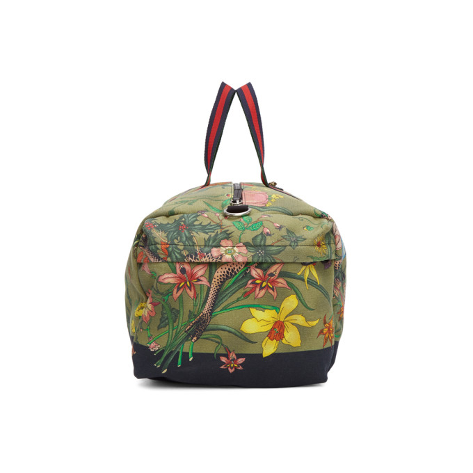 gucci snake duffle