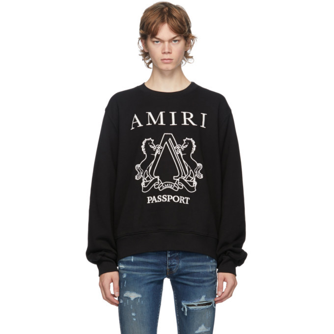 amiri crew neck