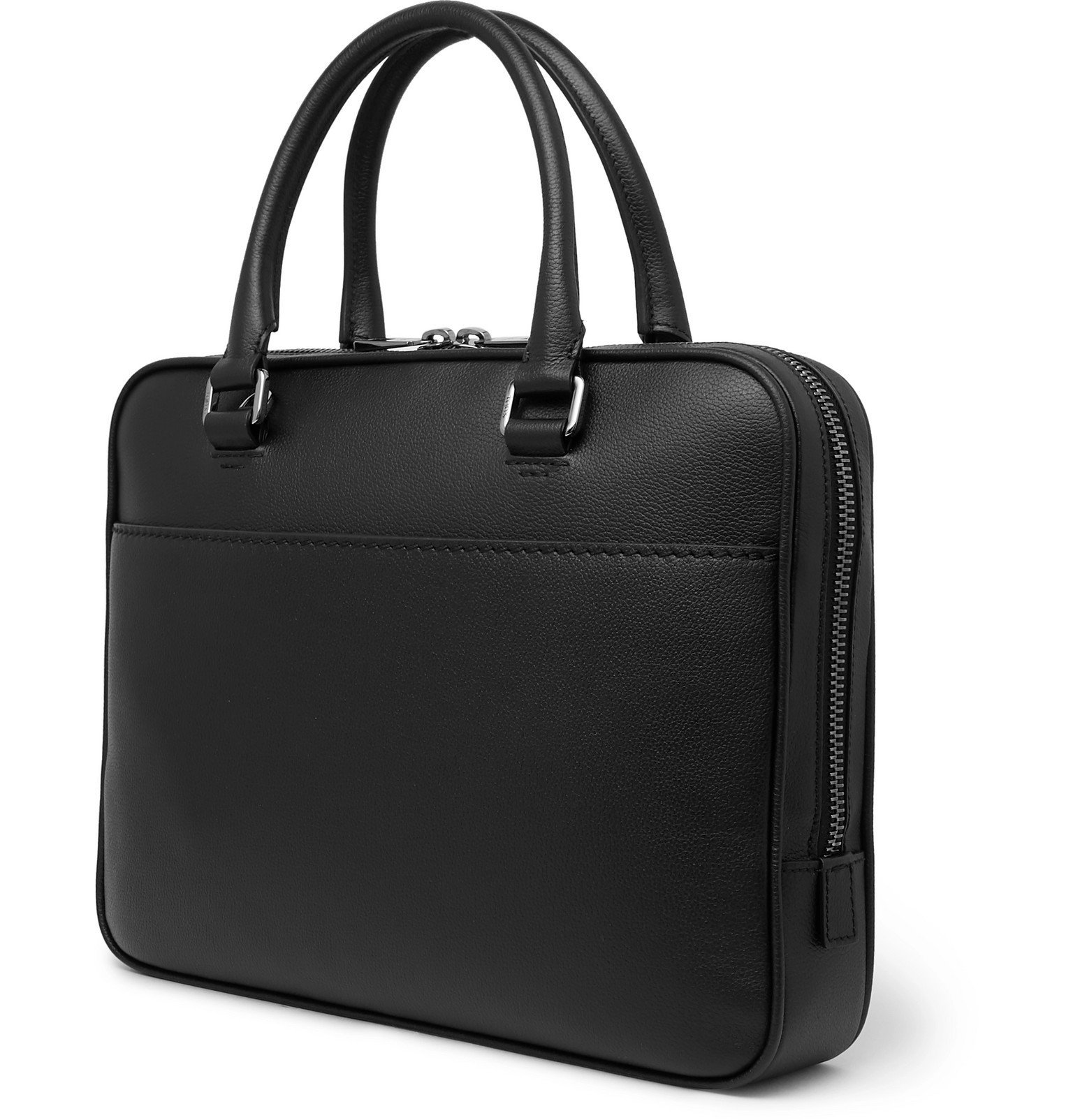 Tod's - Full-Grain Leather Briefcase - Black Tod's
