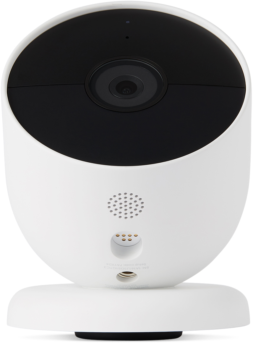 Google White Google Nest Indoor/Outdoor Camera