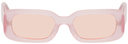 BONNIE CLYDE Pink SOSUPERSAM Edition 'Show And Tell' Sunglasses