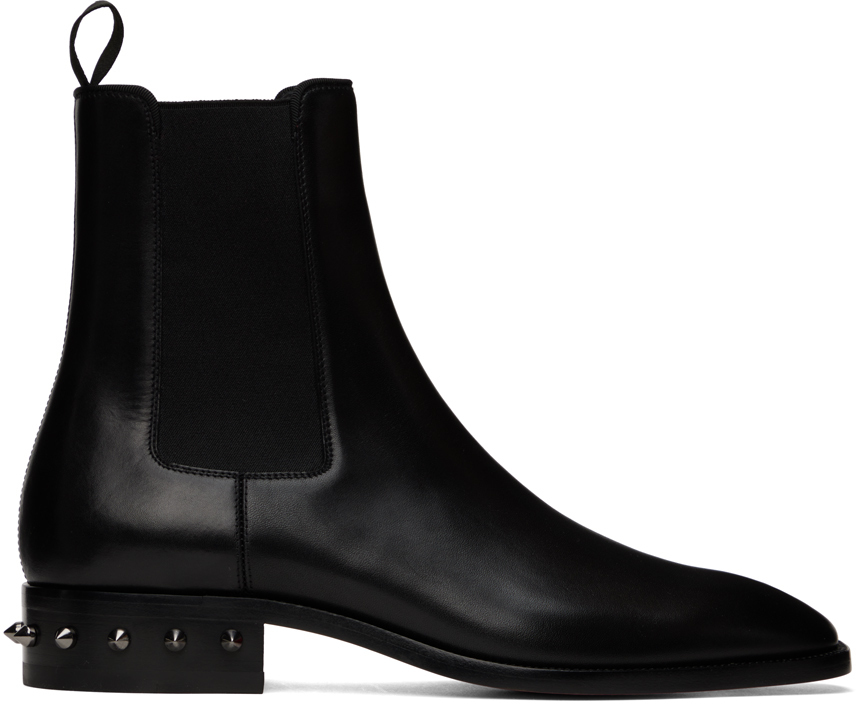 Christian Louboutin Black Samson Chelsea Boots Christian Louboutin