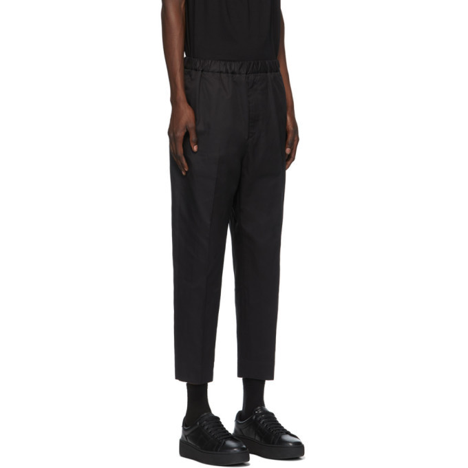 カテゴリ Jil Sander - JIL SANDER Cropped Pants Blackの通販 by