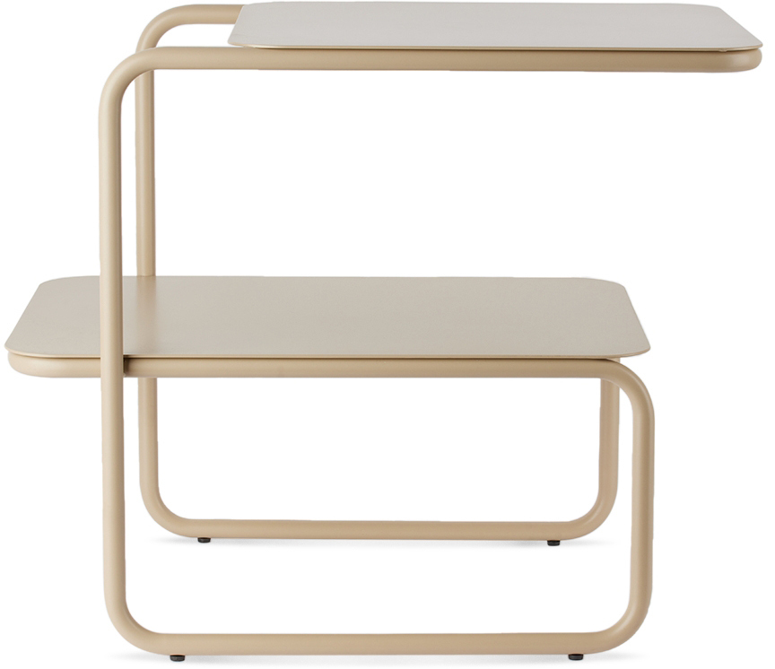 ferm LIVING Beige Level Side Table ferm LIVING
