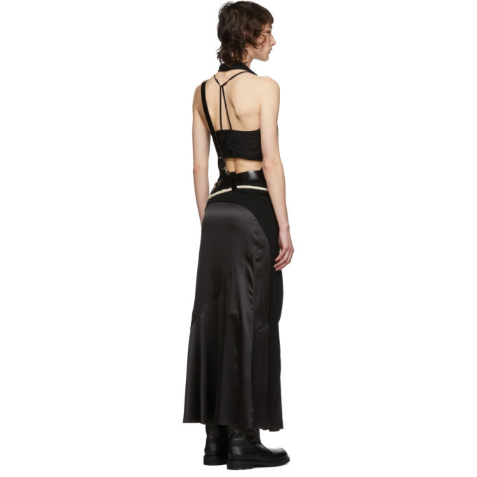 Ann Demeulemeester SSENSE Exclusive Black Kenya Harness Belt Ann ...