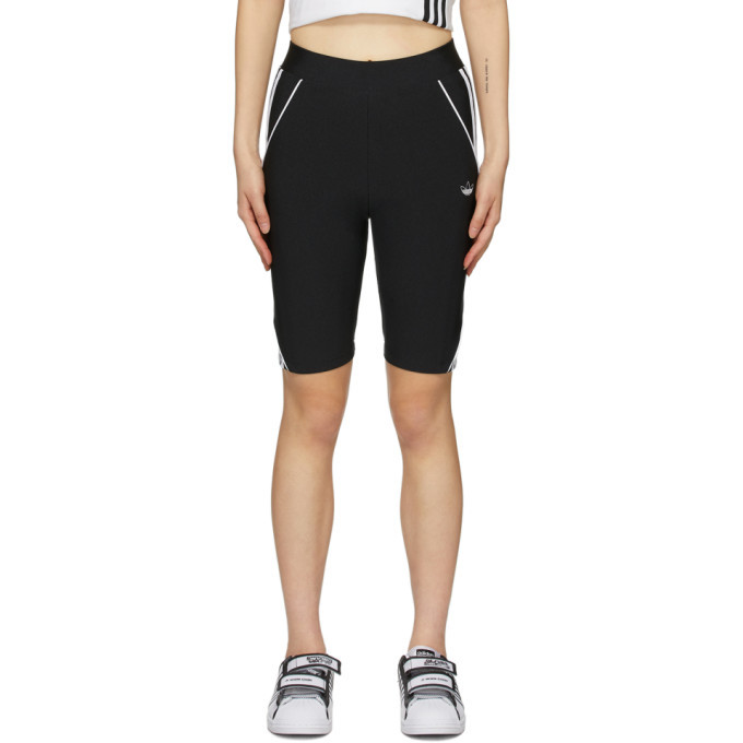 adidas originals black cycling shorts