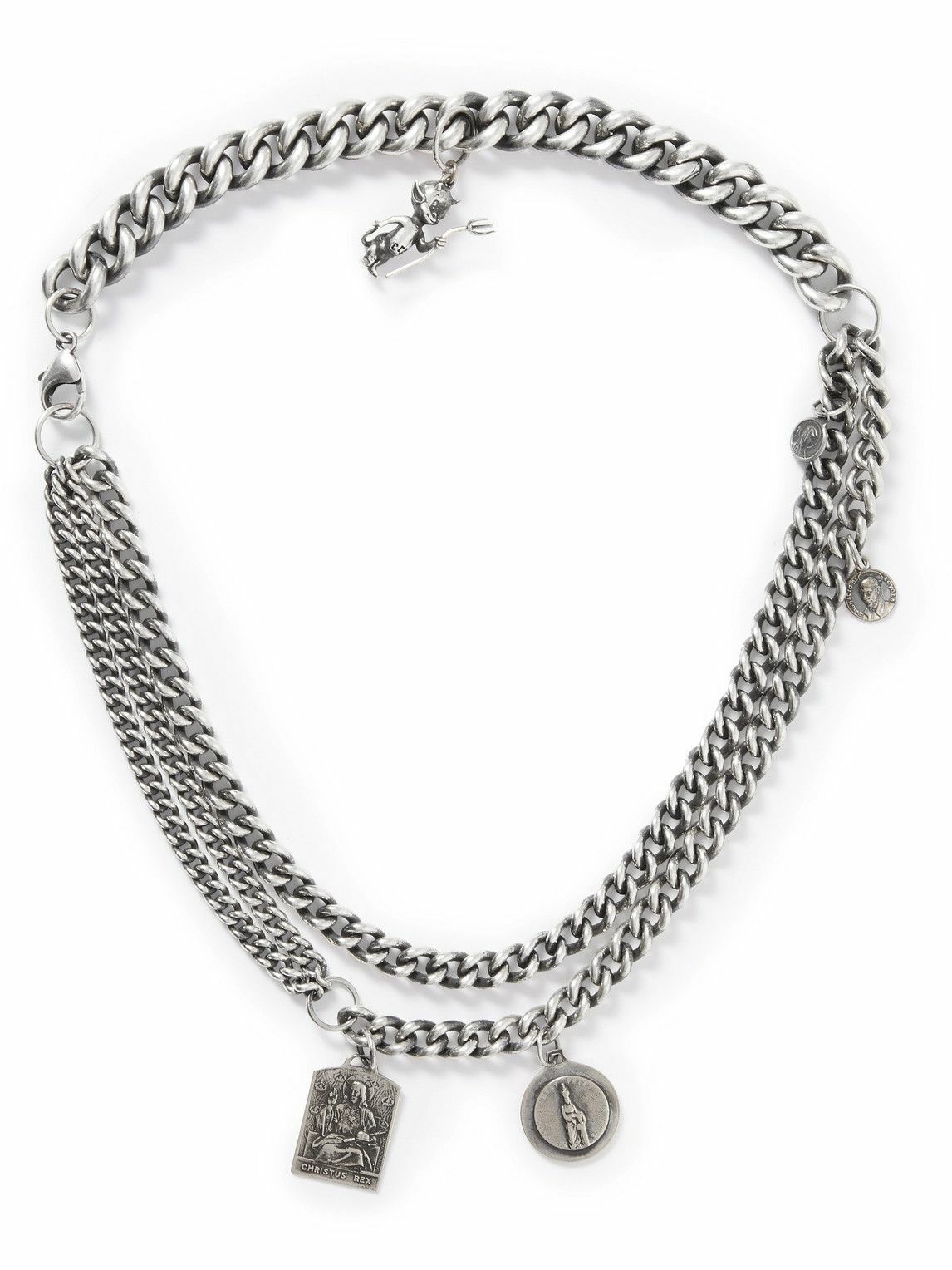 Enfants Riches Déprimés - Silver Chain Necklace Enfants Riches Deprimes