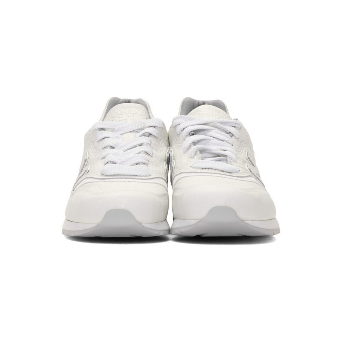 New Balance White 997 Sneakers