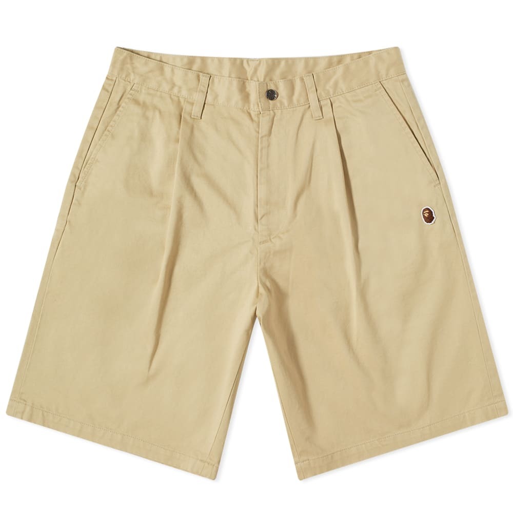 Photo: A Bathing Ape One Point Wide Fit Chino Shorts