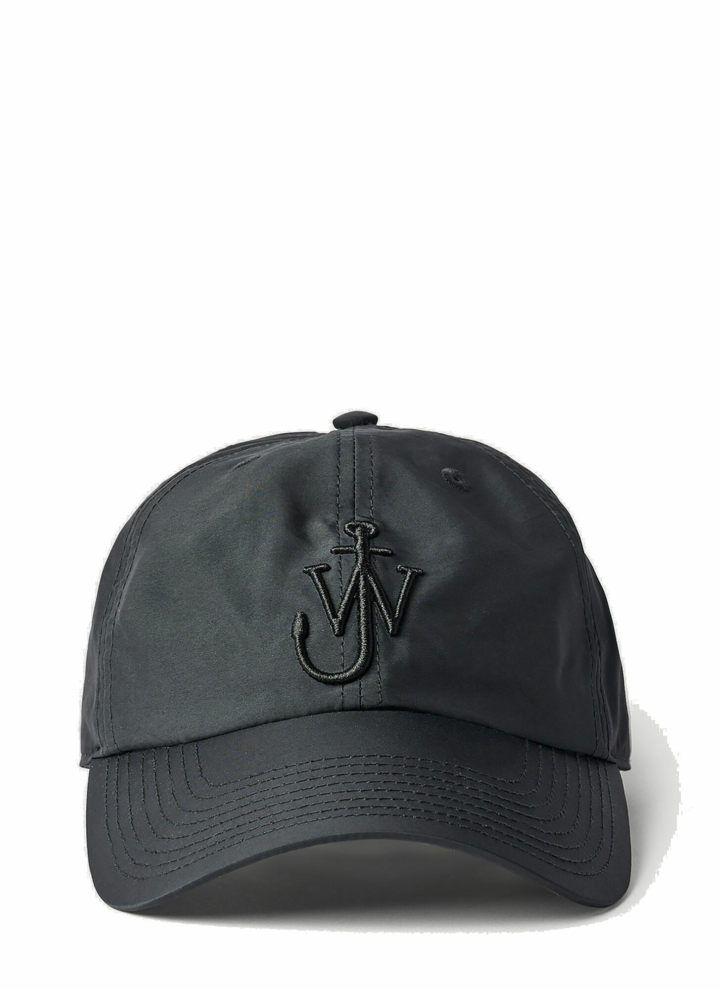 Jw Anderson Logo Embroidery Baseball Cap In Black Jw Anderson 9782