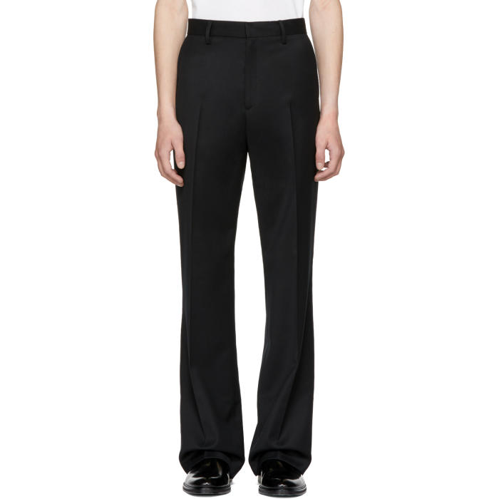 HOPE Black Wide-Leg Trousers HOPE