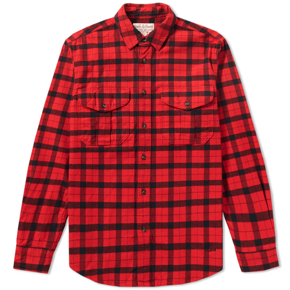 Filson Alaskan Guide Shirt Red Filson