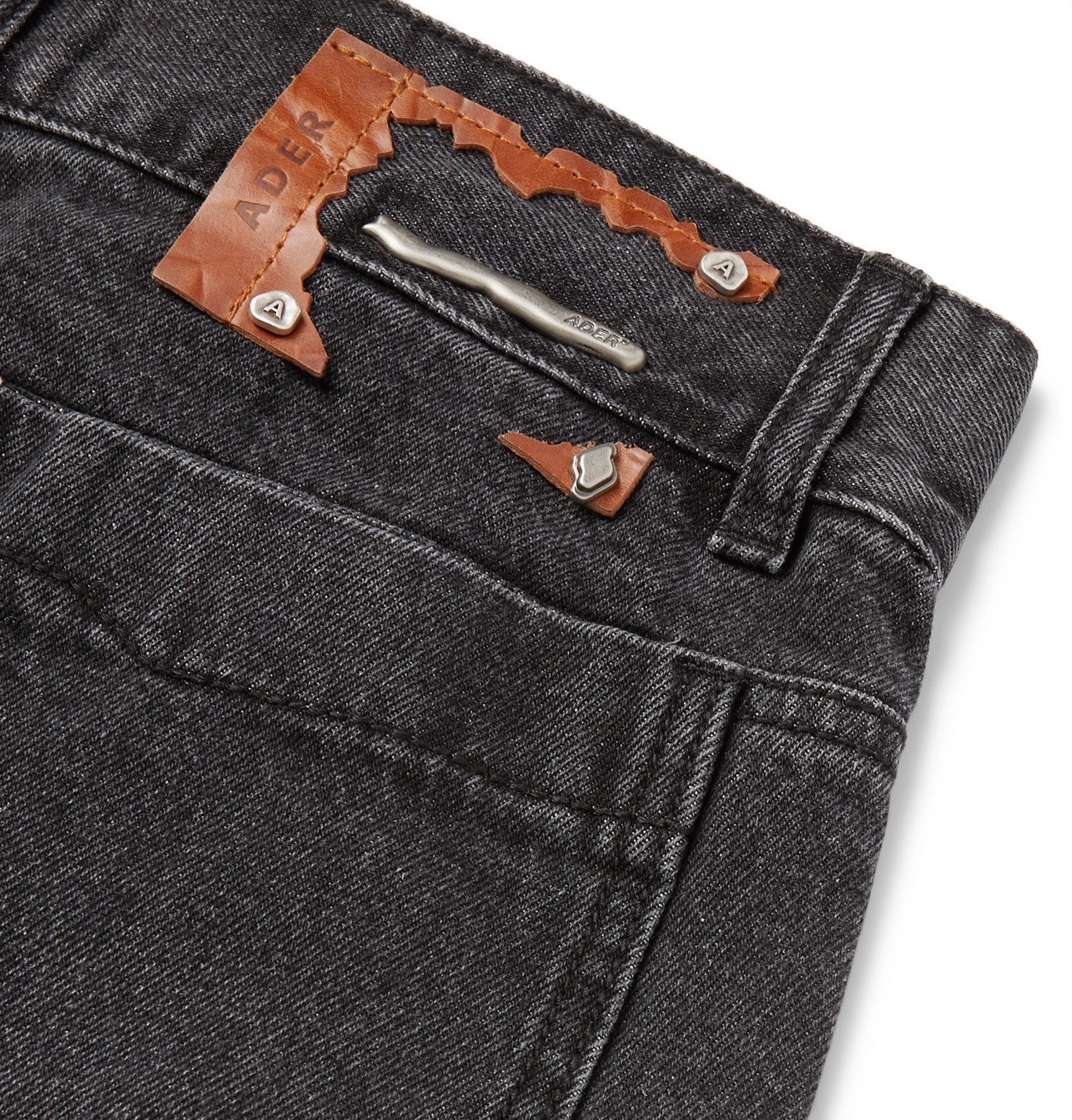 Ader Error - Distressed Denim Jeans - Black ADER error