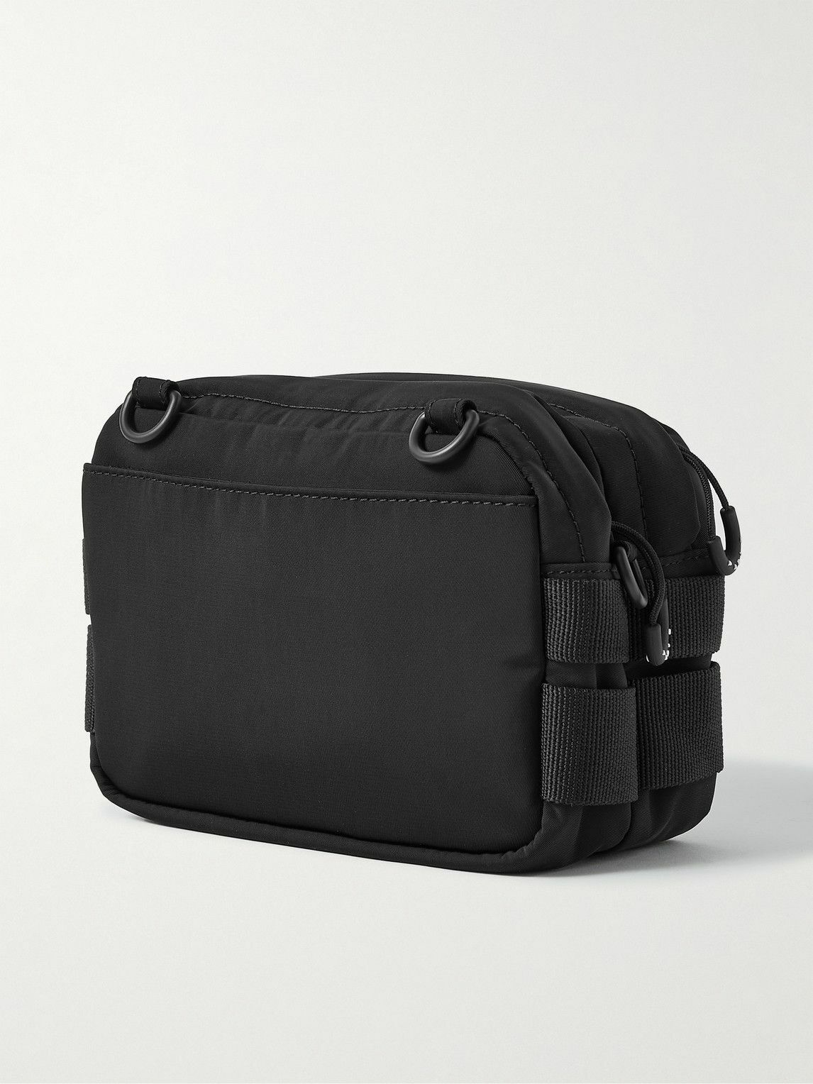 KENZO Appliquéd bingTrimmed TechTwill Messenger Bag Kenzo
