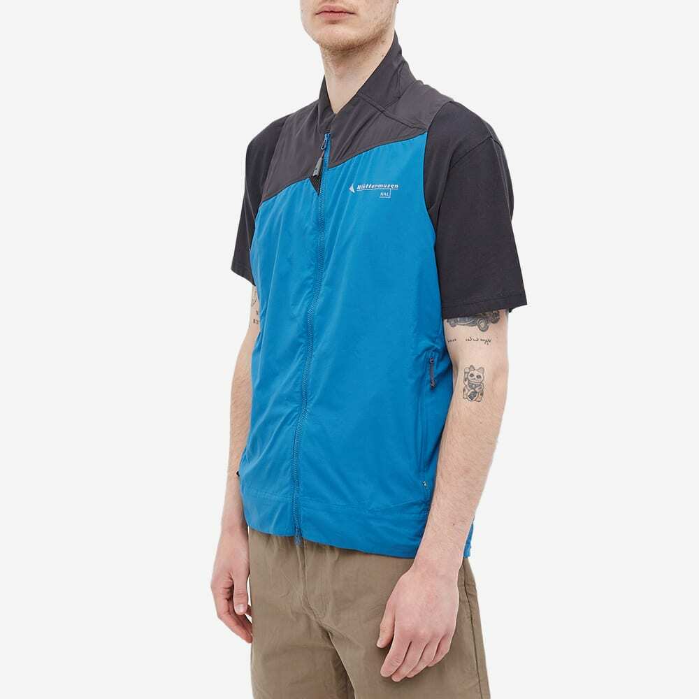 Klättermusen Men's Klattermusen Nal Vest in Blue Sapphire/Raven Black