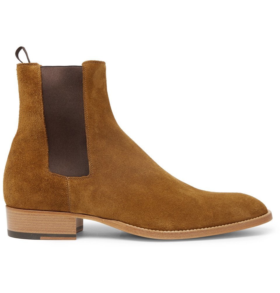 Sandro - Suede Chelsea Boots - Brown Sandro