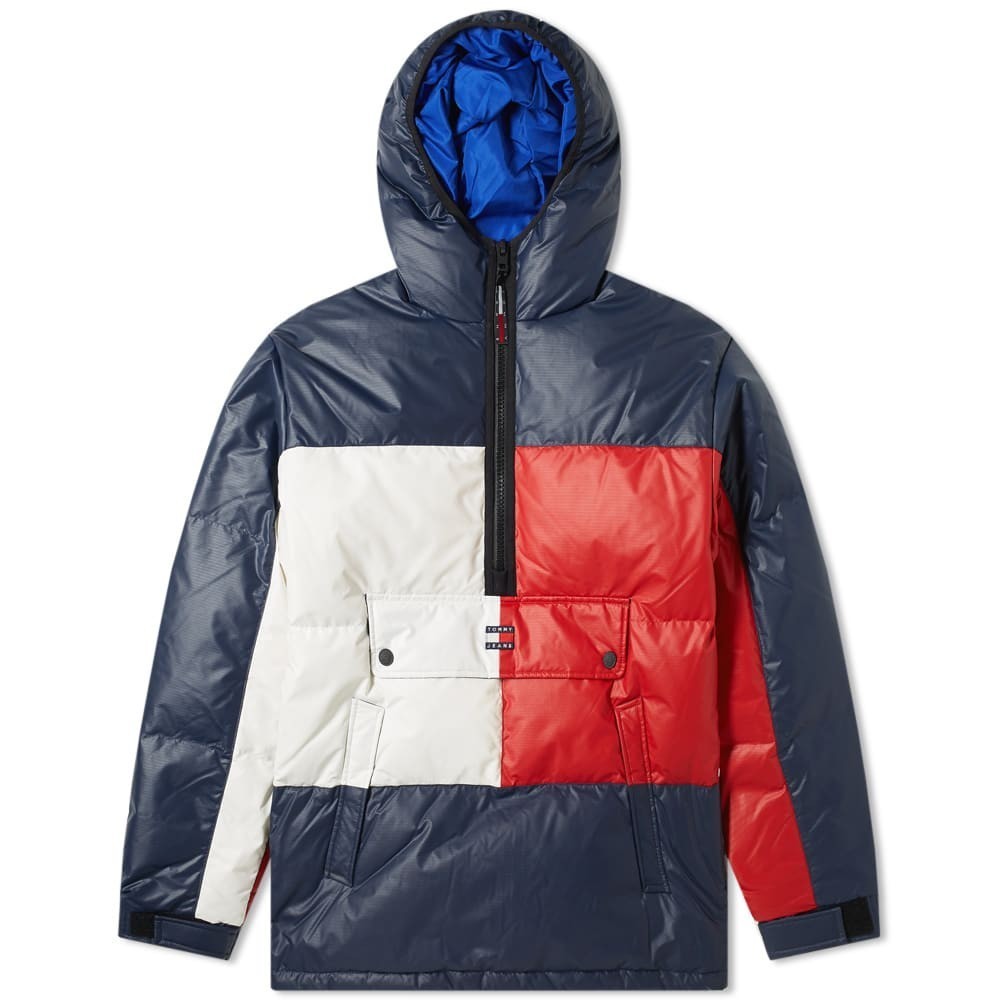 tommy jeans popover anorak jacket