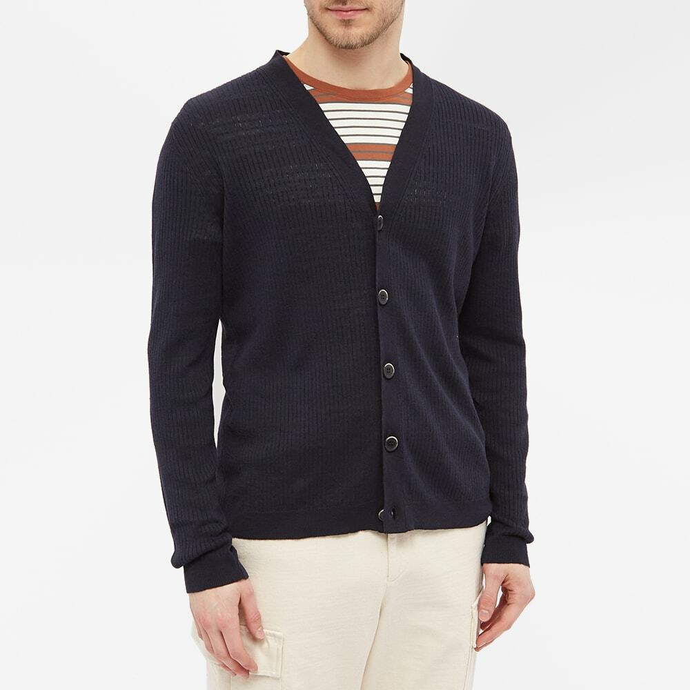 Barena Men's Covielo Cardigan in Navy Barena