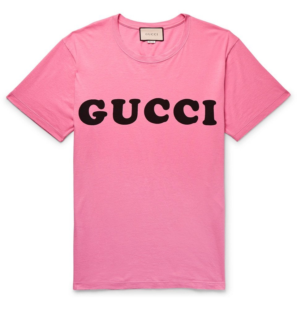 Gucci - Logo-Print Cotton-Jersey T 