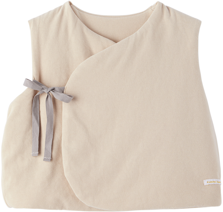 Kodomo BEAMS Baby Beige Wrap Vest Kodomo BEAMS
